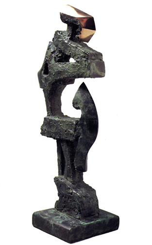 Sculpture bronze, Rita, aime moi, Rachid Koraïchi